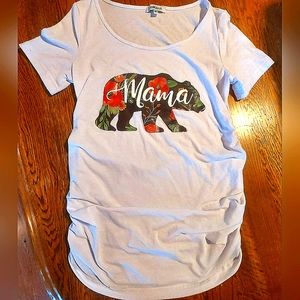 Mama Bear Maternity shirt